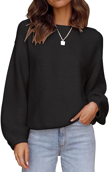 Pull doux et côtelé