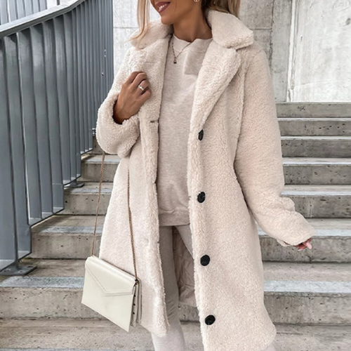 Manteau Teddy pour femme