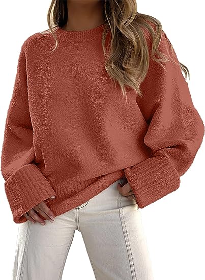 Pull à col rond et manches longues