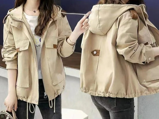 Jasmine - Veste à manches longues avec capuche
