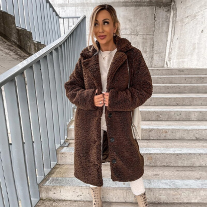Manteau Teddy pour femme