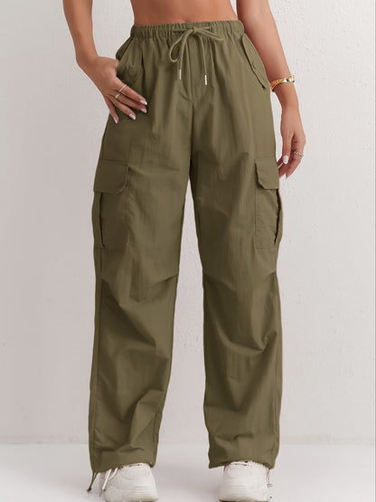 Solène - Pantalon Cargo Rose Stylé et Confortable pour Femmes