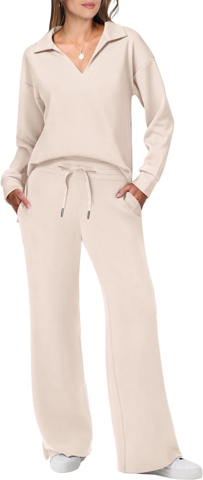 Heidi-Mode | Ensemble de voyage et de loisirs décontracté avec pull et pantalon