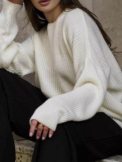 Alejandra | Pull oversize simple, ample et chaud
