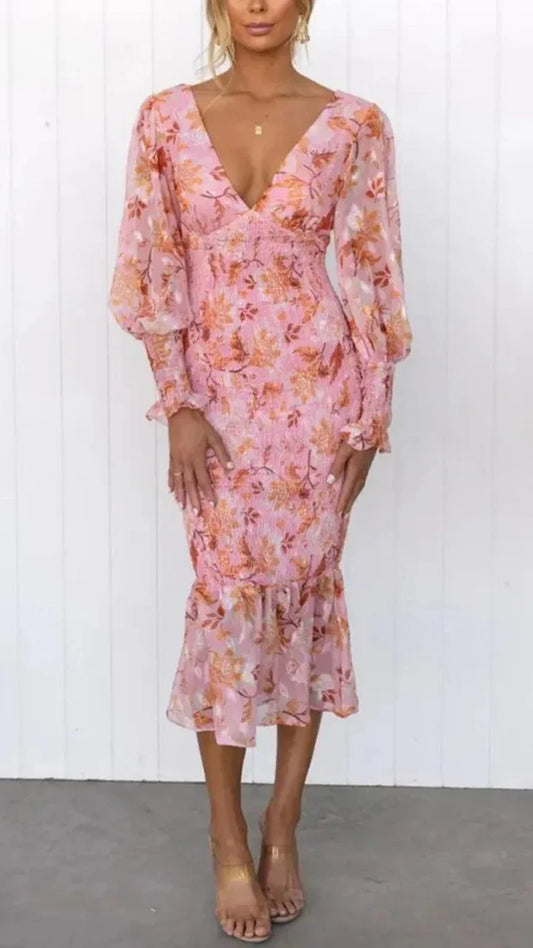 Rosabelle - Robe à imprimé floral