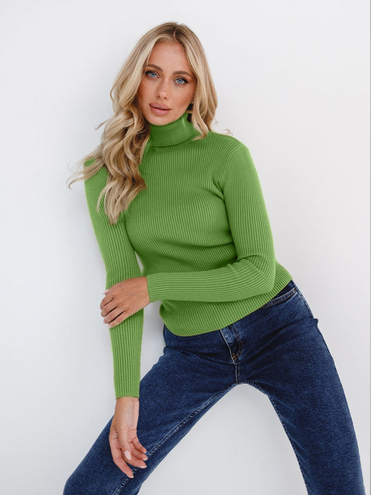 Pull à Col Roulé Femme - Indispensable d'Automne et Élégance
