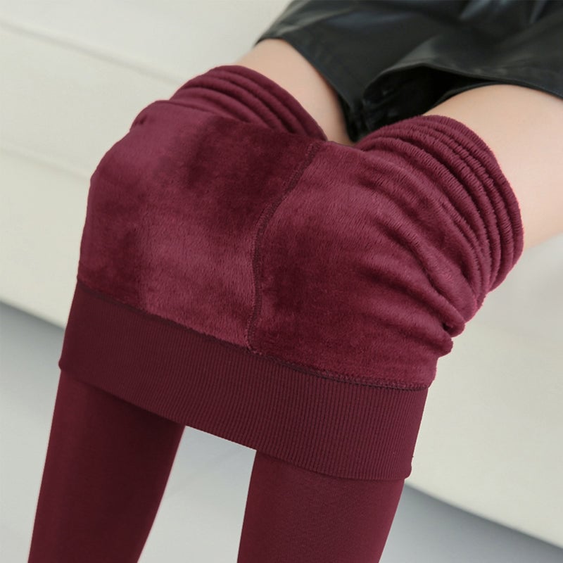 Nana - Leggings vibrants et duveteux pour femmes
