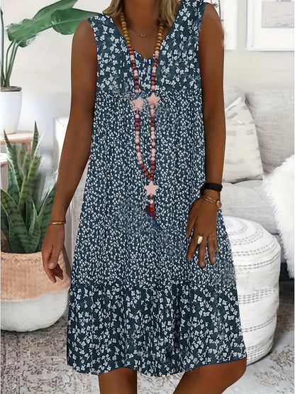 Robe sans manches Boho