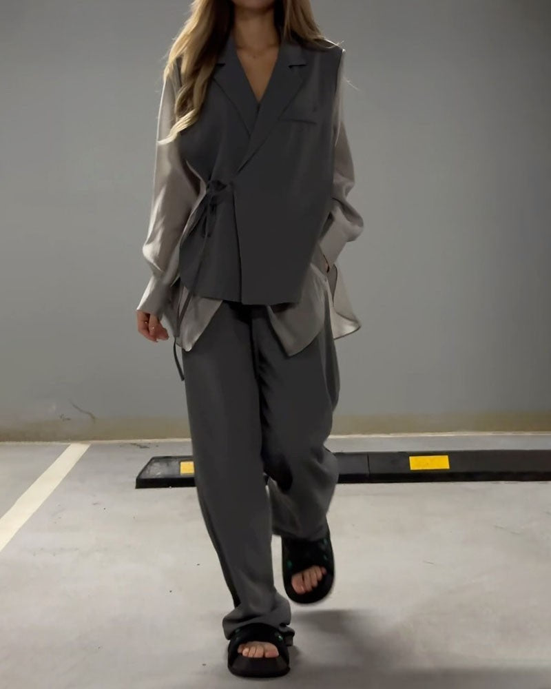 Elégant tailleur-pantalon - Lura