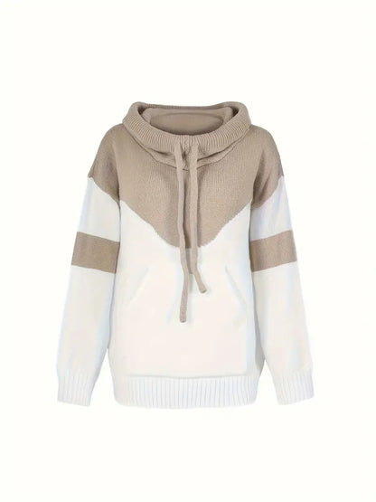 Ashley - pull décontracté en bloc de couleur
