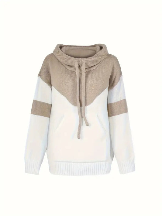 Ashley - pull décontracté en bloc de couleur