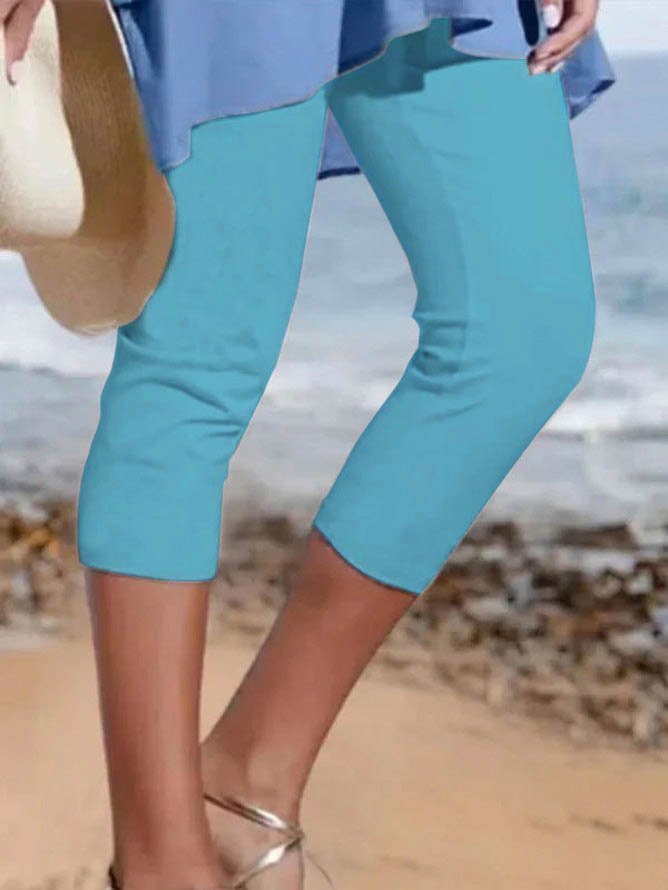 Leggings décontractés pour femmes Capris