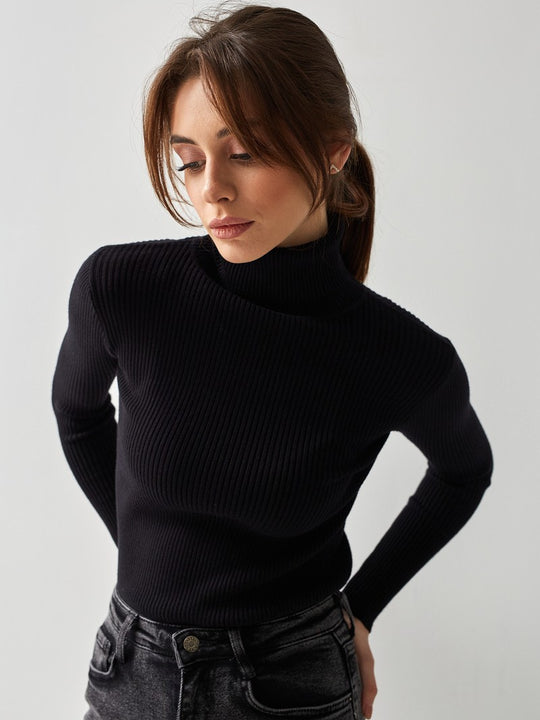 Pull à Col Roulé Femme - Indispensable d'Automne et Élégance