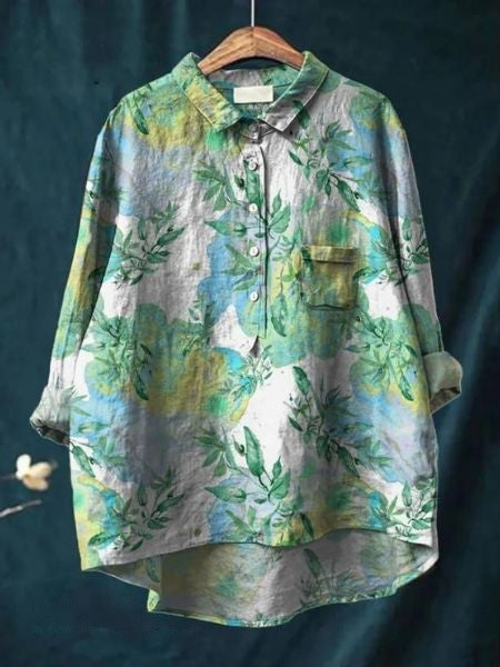 Lorventis™ | Blouse Florale Élégante et Polyvalente