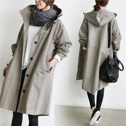 Bellerue - Trench-coat imperméable avec capuche