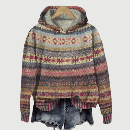 Pankratzia | Pull à capuche élégant pour femme | Chaud