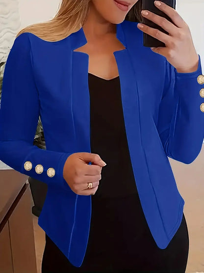 Emma - Blazer à manches longues ouvert sur le devant pour le printemps