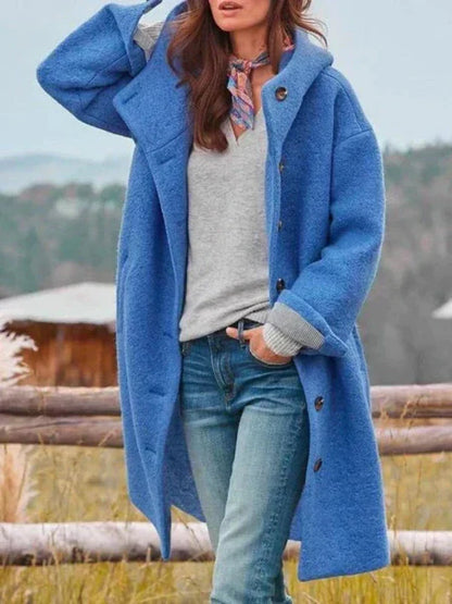 Veronica - veste en tweed longue et élégante