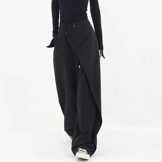 Pantalon baggy asymétrique - Abby