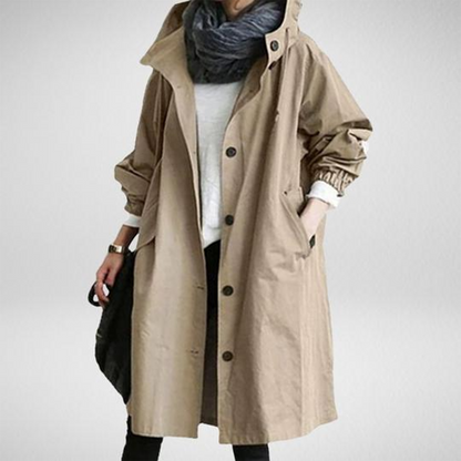 Adalee - Long mackintosh imperméable pour dames