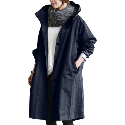 Adalee - Long mackintosh imperméable pour dames