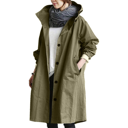 Adalee - Long mackintosh imperméable pour dames