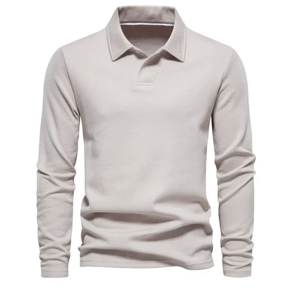 Yarno Blouse | Chemise polo à manches longues pour hommes