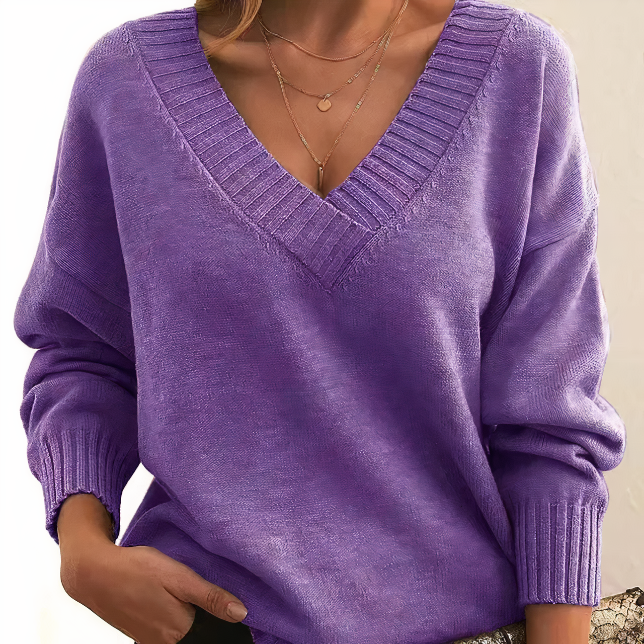 Pull en cachemire à la mode - Automne