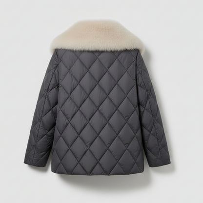 Adeline | Veste Femme Chaude avec Doublure en Duvet de Canard Chic