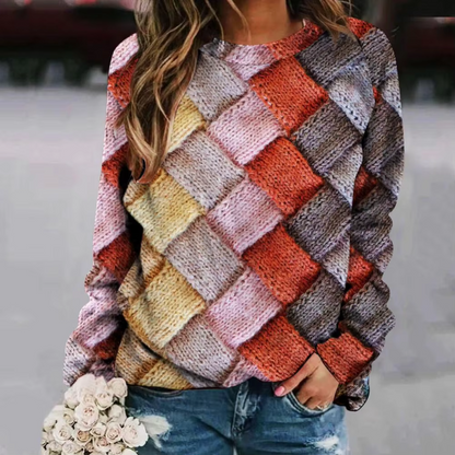 Agathe - Pull rétro de printemps