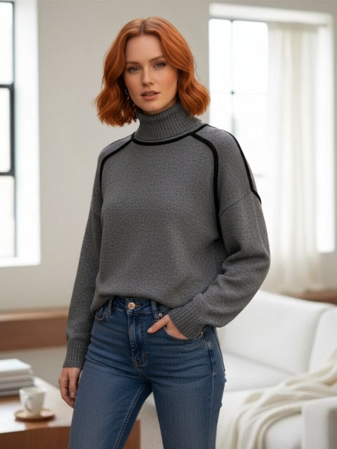 Aireen | Pull Femme en Tricot Chic et Confortable