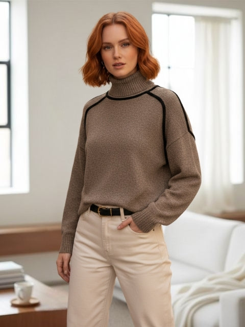 Aireen | Pull Femme en Tricot Chic et Confortable