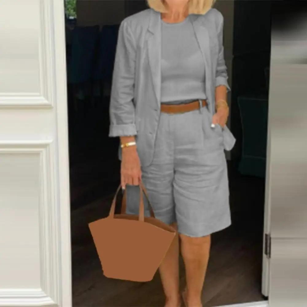 Amelie - Ensemble luxueux de blazers et de shorts pour femmes