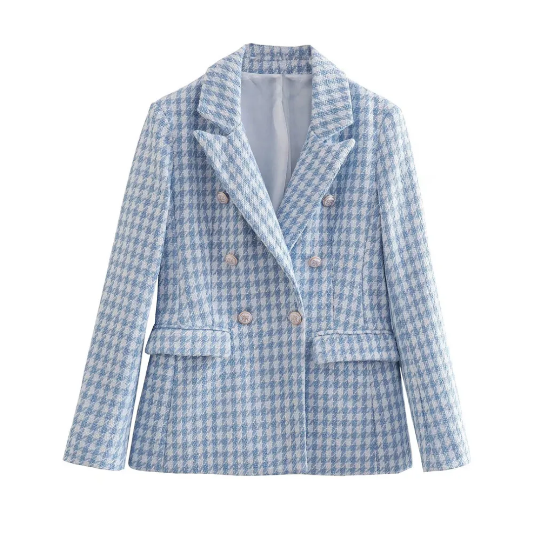 Blazer en tweed Angeli | Intemporel et élégant