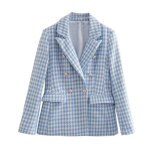 Blazer en tweed Angeli | Intemporel et élégant
