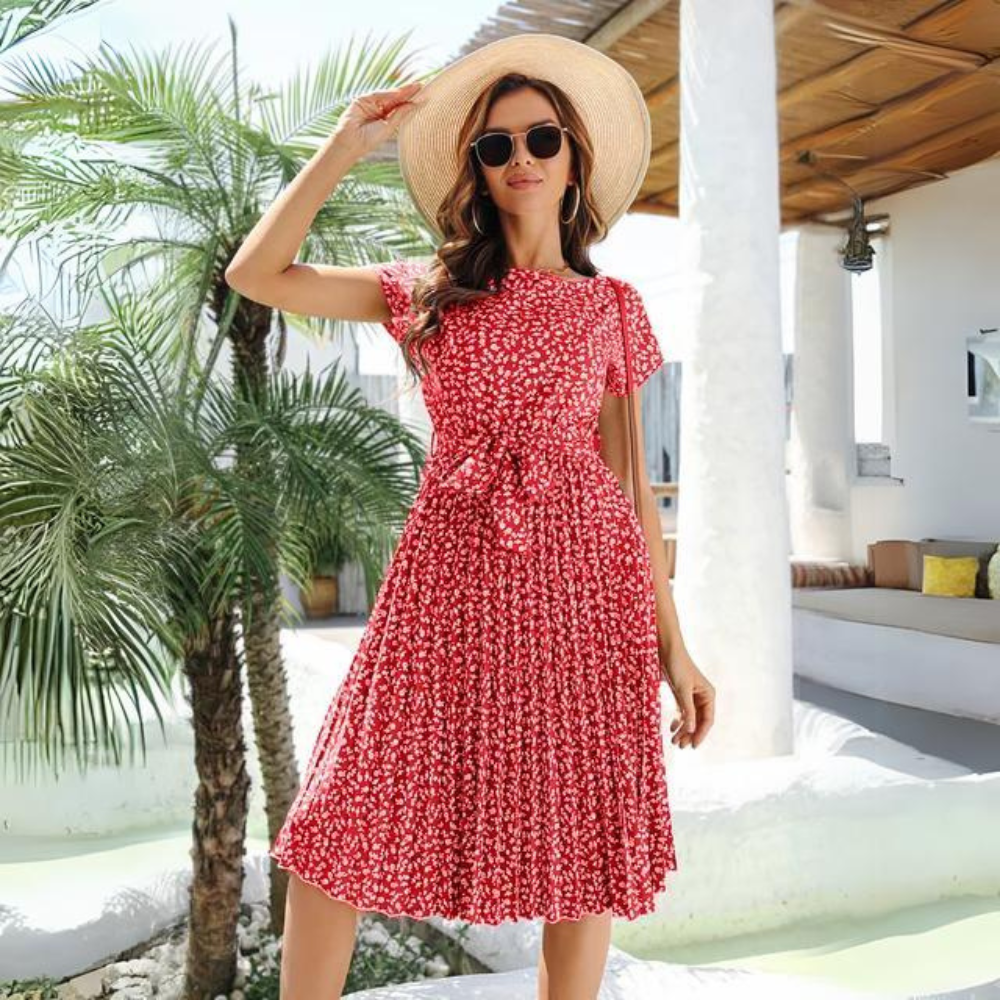 Aniek - Robe en tissu élégant