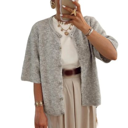 Anikanim | Cardigan court femme | Hiver