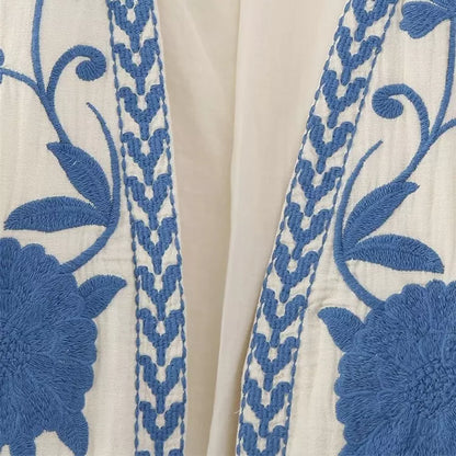 Gilet à fleurs