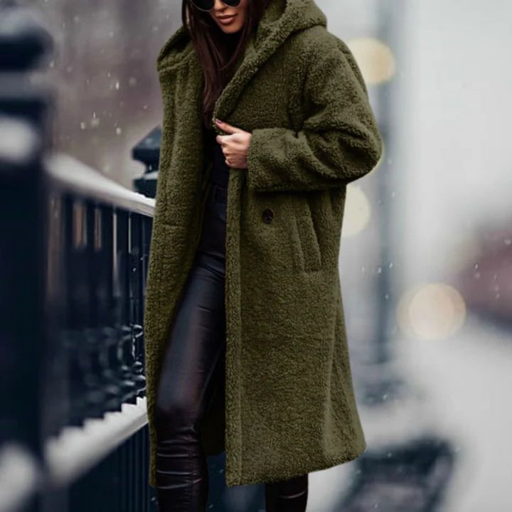 Veste à capuche douillette et élégante - Arabella