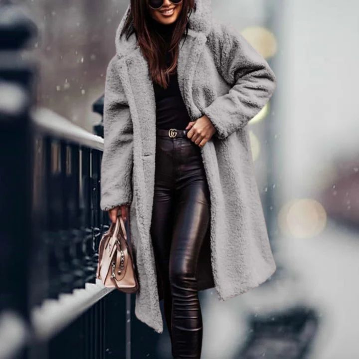Veste à capuche douillette et élégante - Arabella