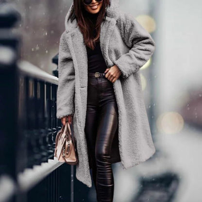 Veste à capuche douillette et élégante - Arabella