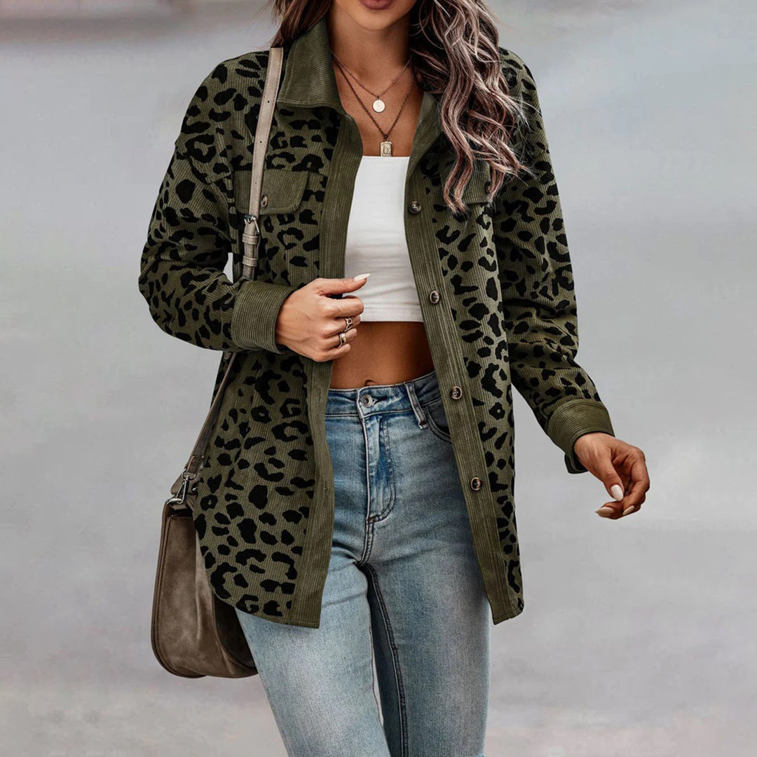BAILEE - Veste léopard tendance