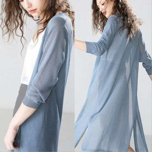 Asra - Pull-over long en tricot