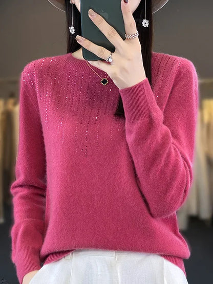 Candice - Cardigan chaud et scintillant