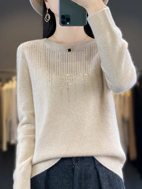 Candice - Cardigan chaud et scintillant