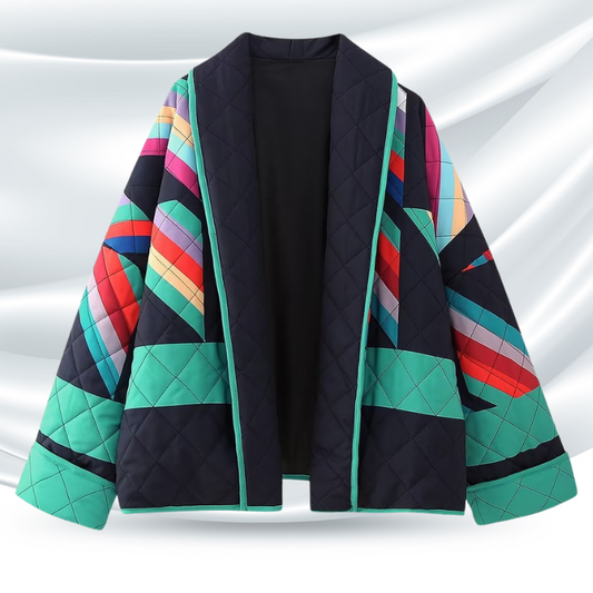 Cynthian - Veste à motif moderne pour femmes
