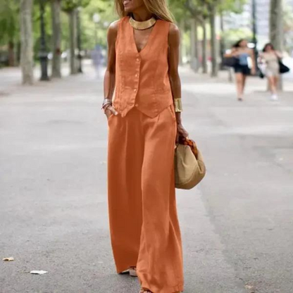 Ensemble élégant pour femmes - haut et pantalon