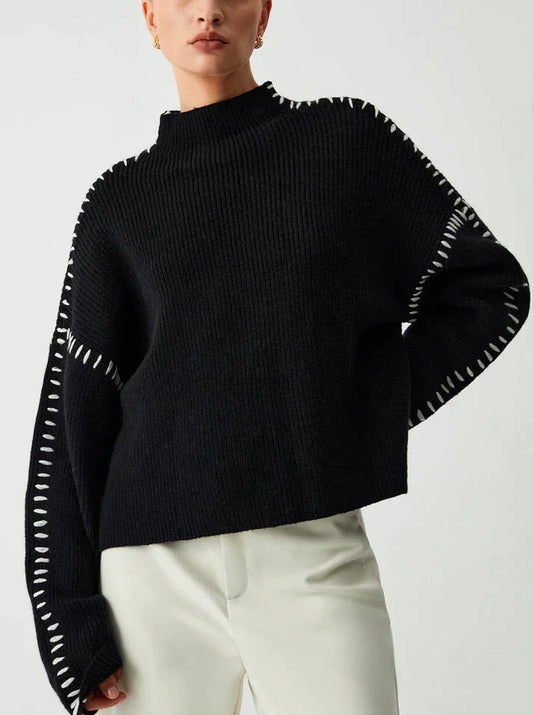 Valeska Sweater | Pull en maille décontracté