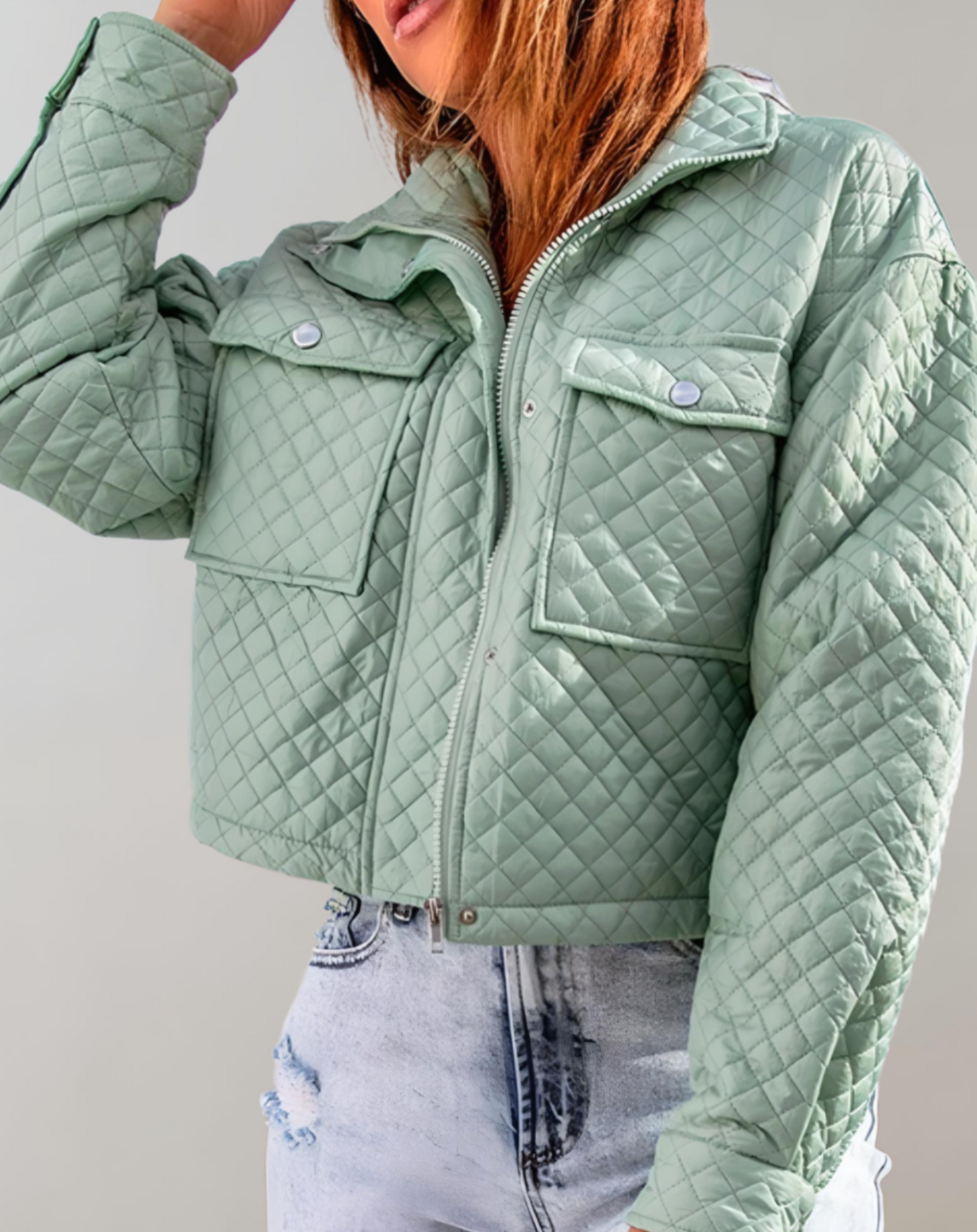 Nadia - veste légère décontractée avec boutons