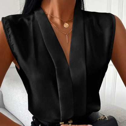 Vikkie Blouse | Blouse sans manches